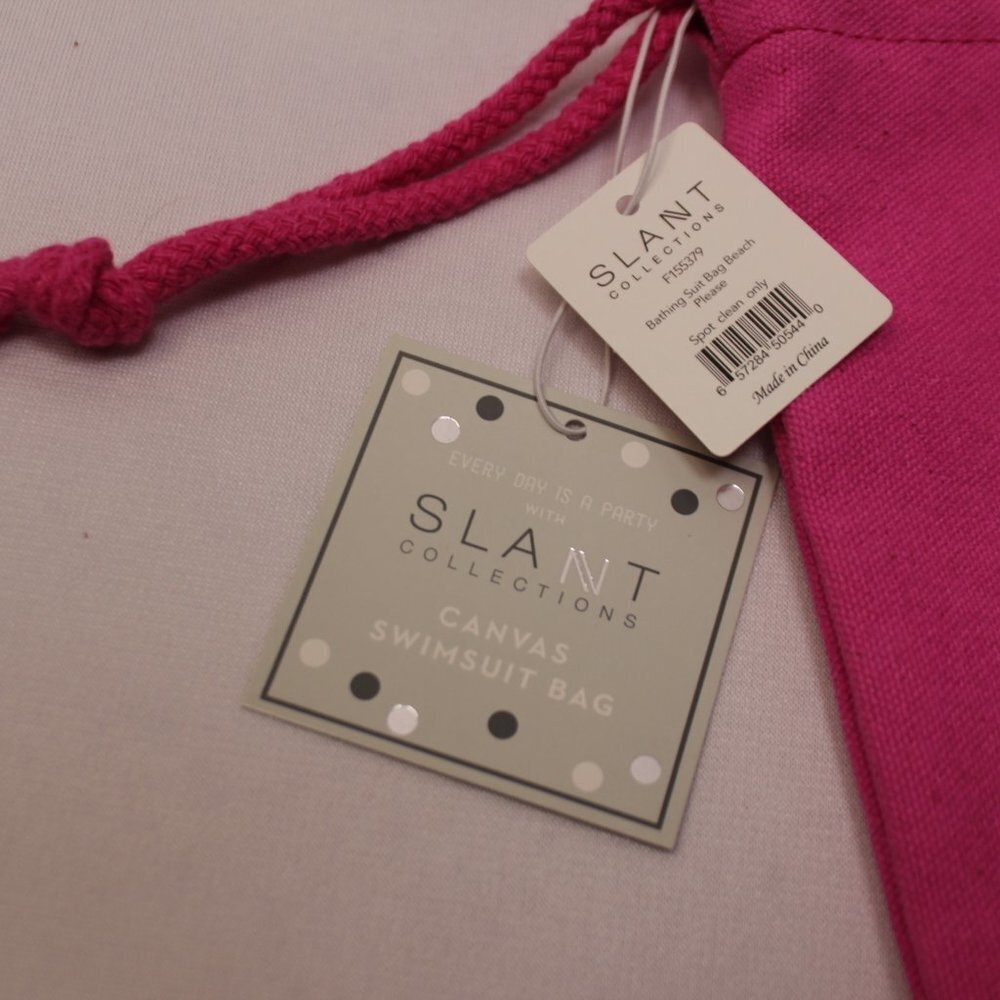 NWT Slant Collections Swimsuit Bag "Beach Please" - Picture 4 of 11